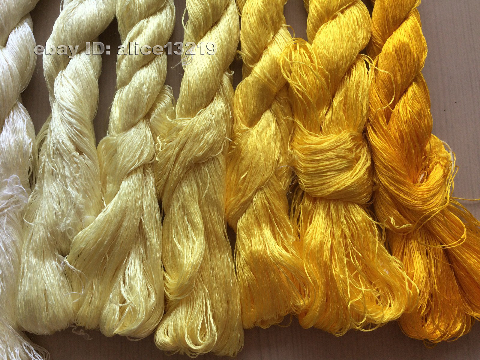 8bundles 100%real mulberry silk,hand-dyed embroidery silk floss/thread N75