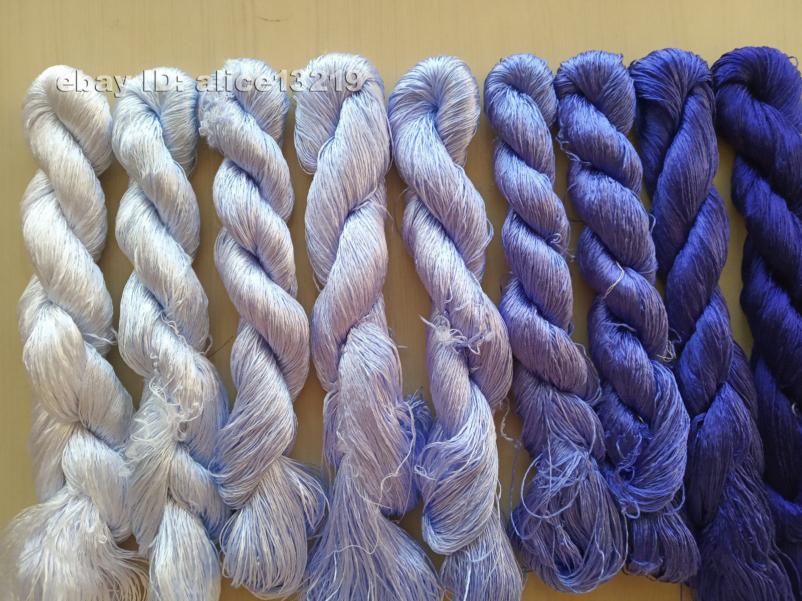 9bundles 100%real mulberry silk,hand-dyed embroidery silk floss/thread N81