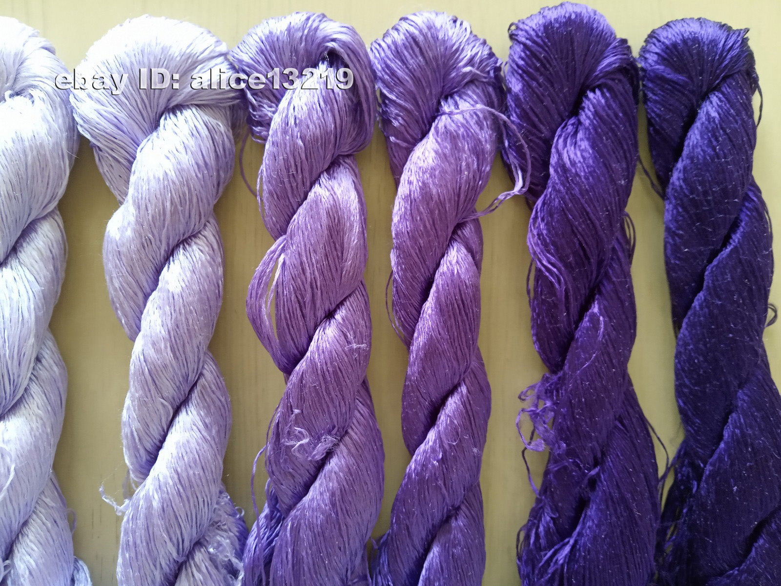 8bundles 100%real mulberry silk,hand-dyed embroidery silk floss/thread N83