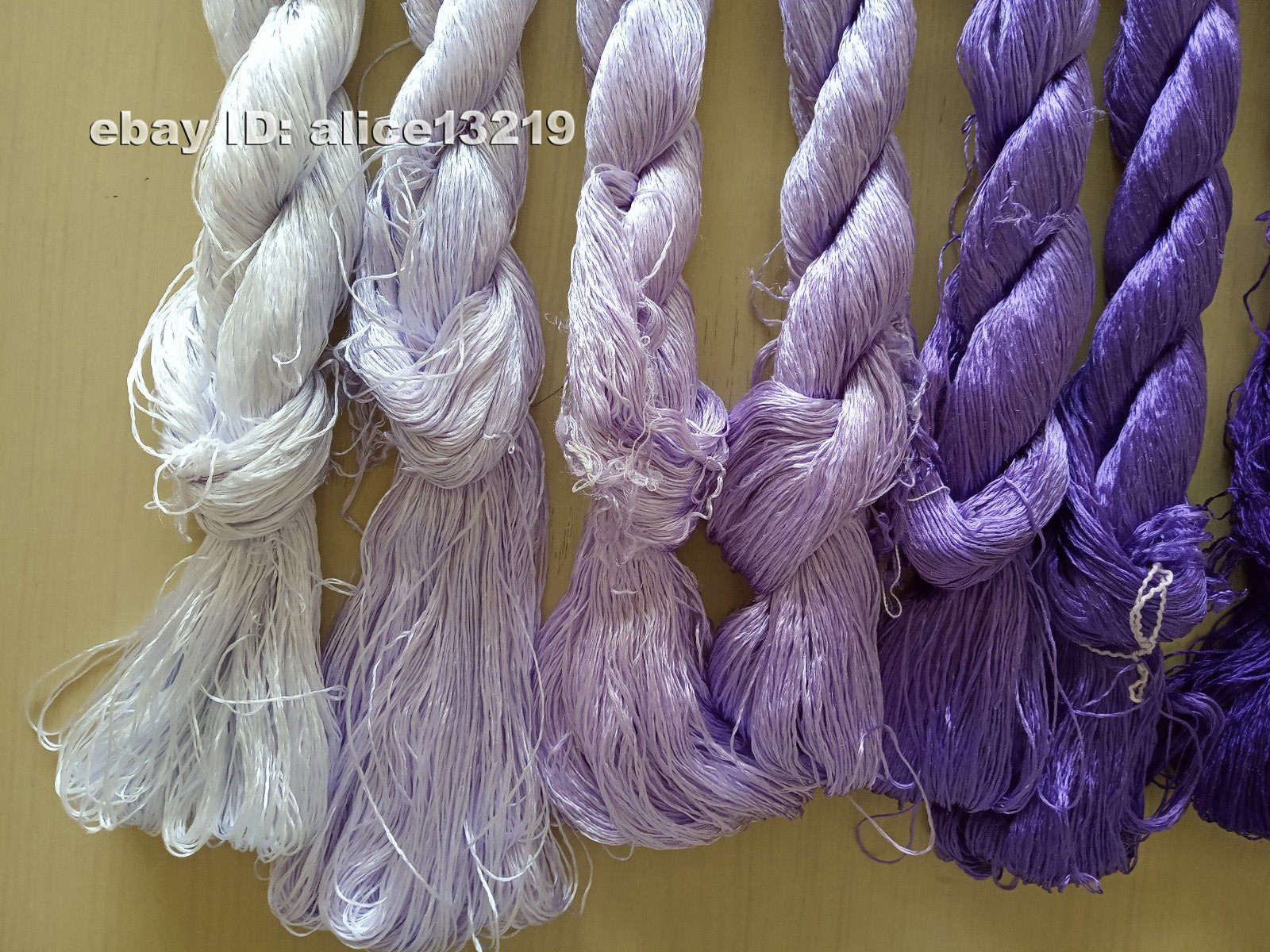 8bundles 100%real mulberry silk,hand-dyed embroidery silk floss/thread N83