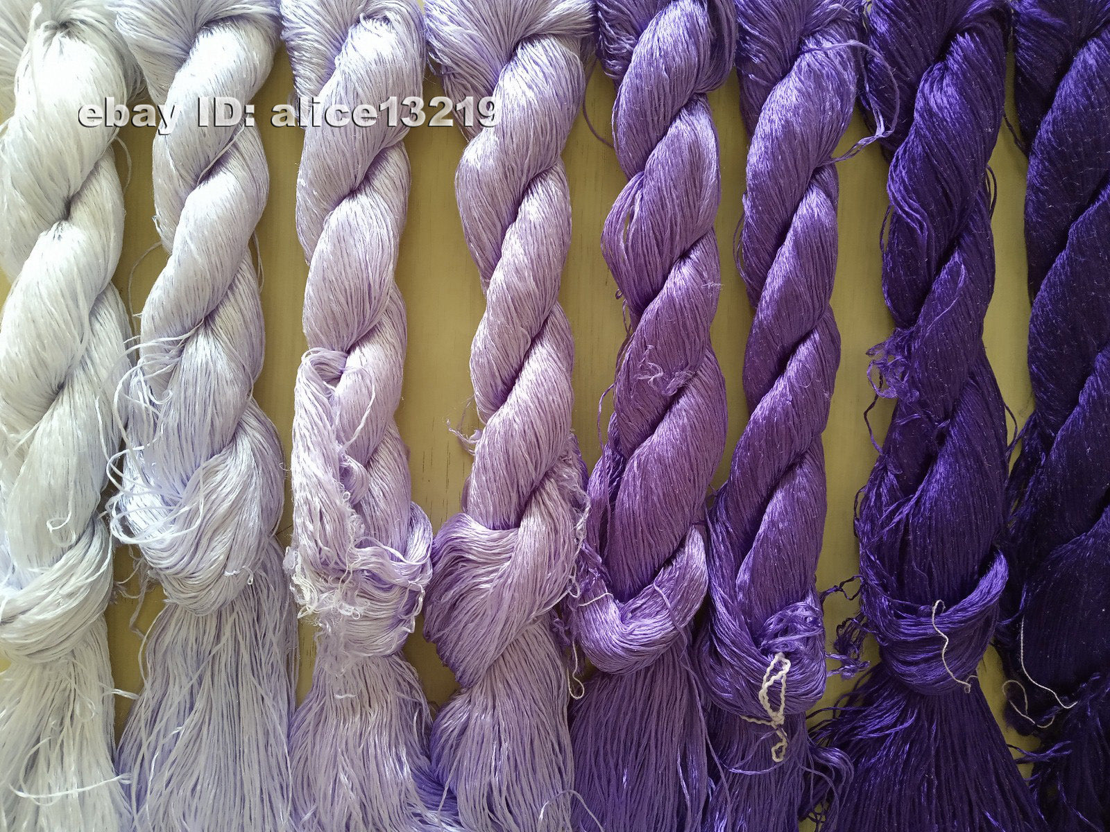 8bundles 100%real mulberry silk,hand-dyed embroidery silk floss/thread N83