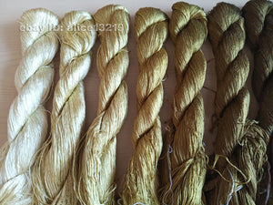 8bundles 100%real mulberry silk,hand-dyed embroidery silk floss/thread N85