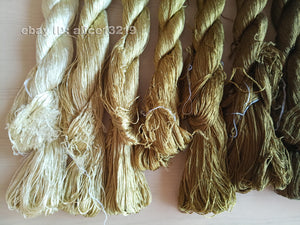 8bundles 100%real mulberry silk,hand-dyed embroidery silk floss/thread N85