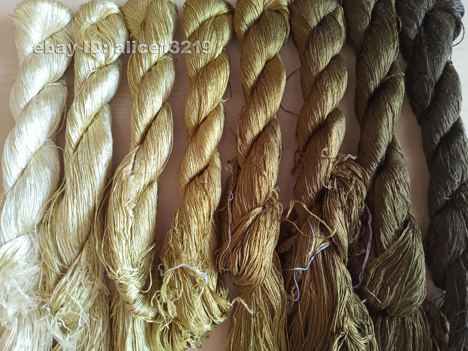 8bundles 100%real mulberry silk,hand-dyed embroidery silk floss/thread N85