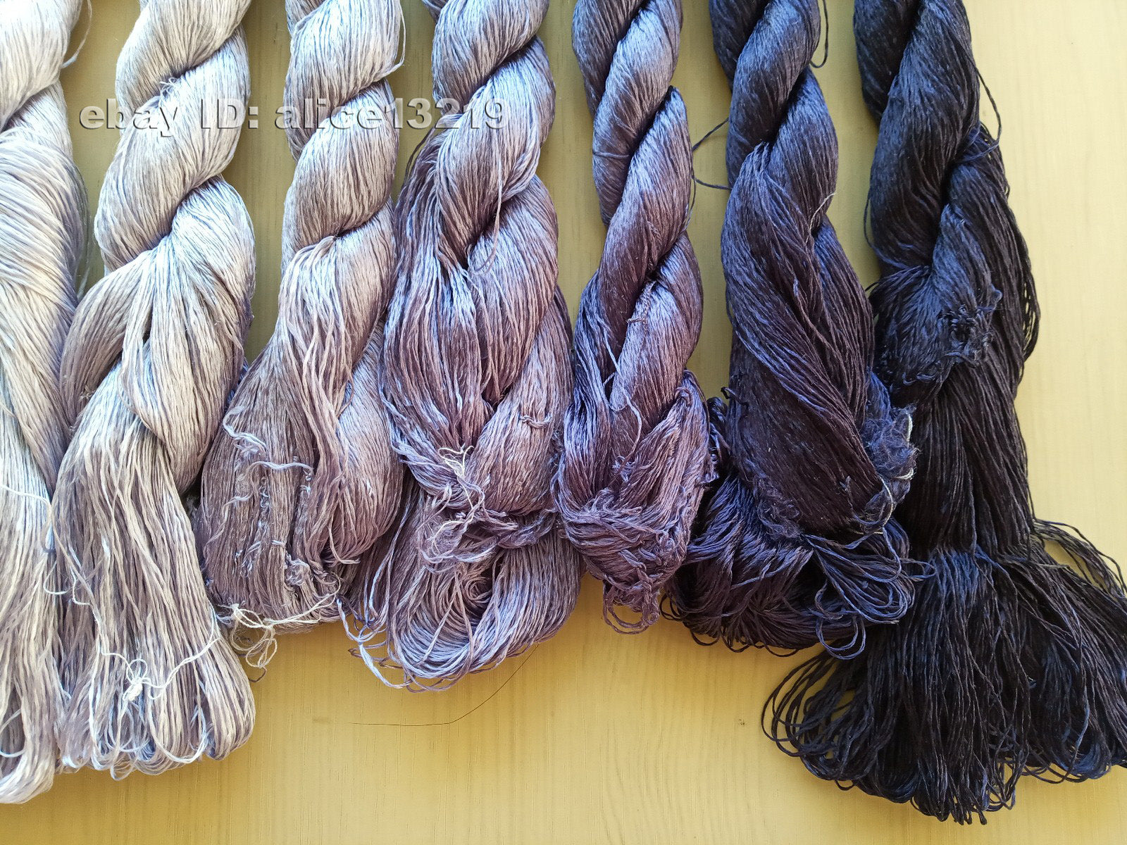 8bundles 100%real mulberry silk,hand-dyed embroidery silk floss/thread N87