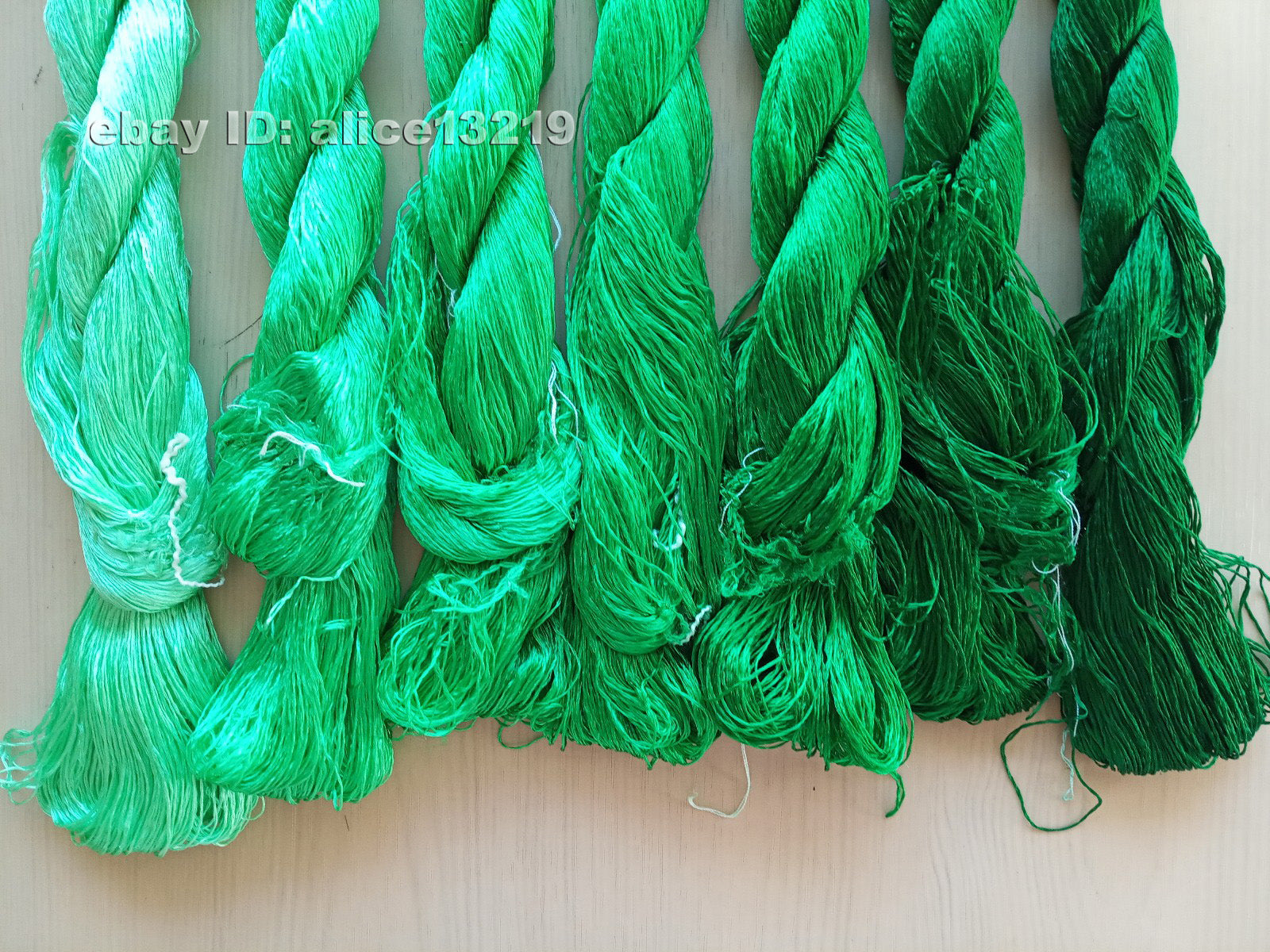 7bundles 100%real mulberry silk,hand-dyed embroidery silk floss/thread N92