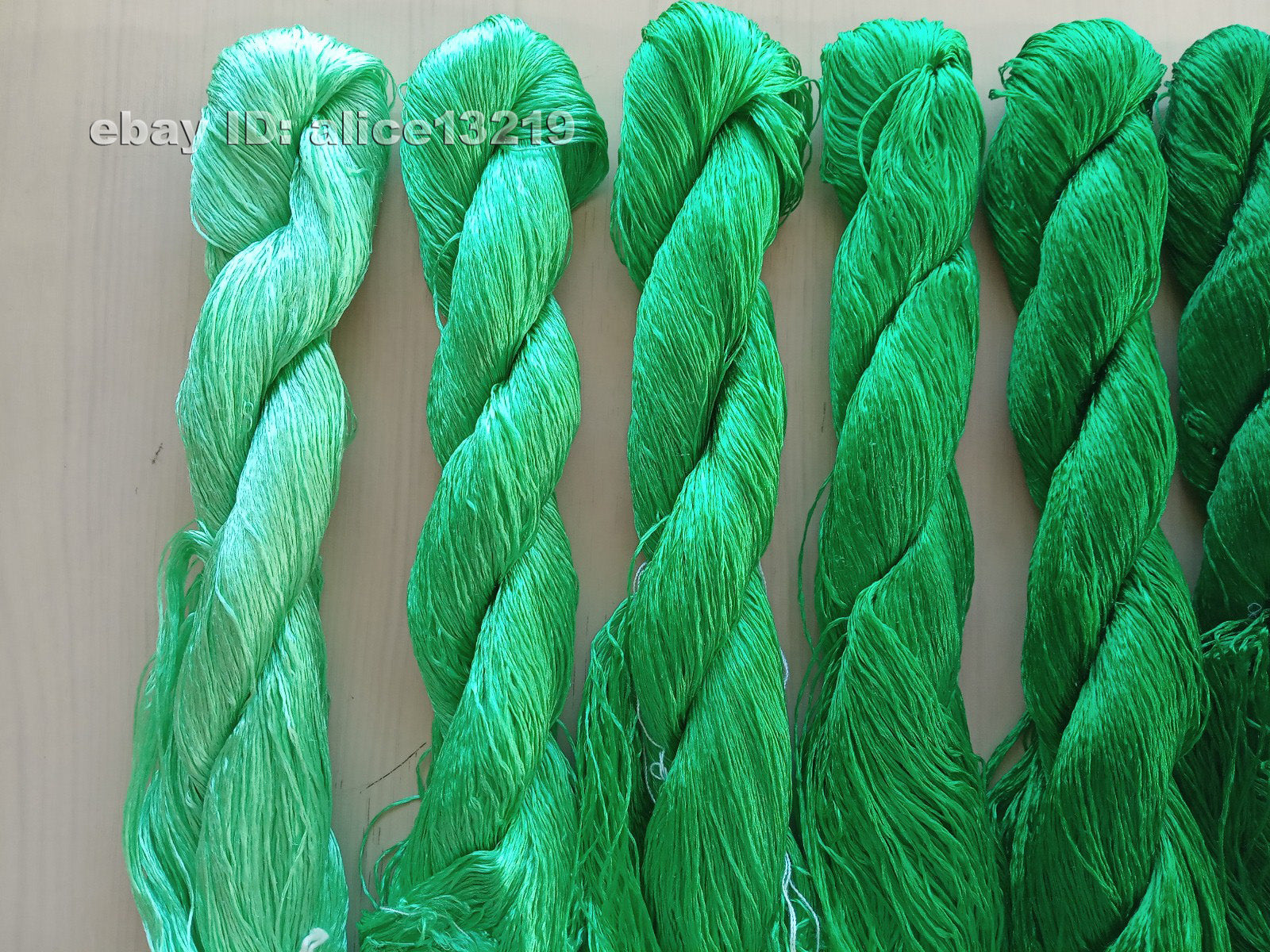 7bundles 100%real mulberry silk,hand-dyed embroidery silk floss/thread N92