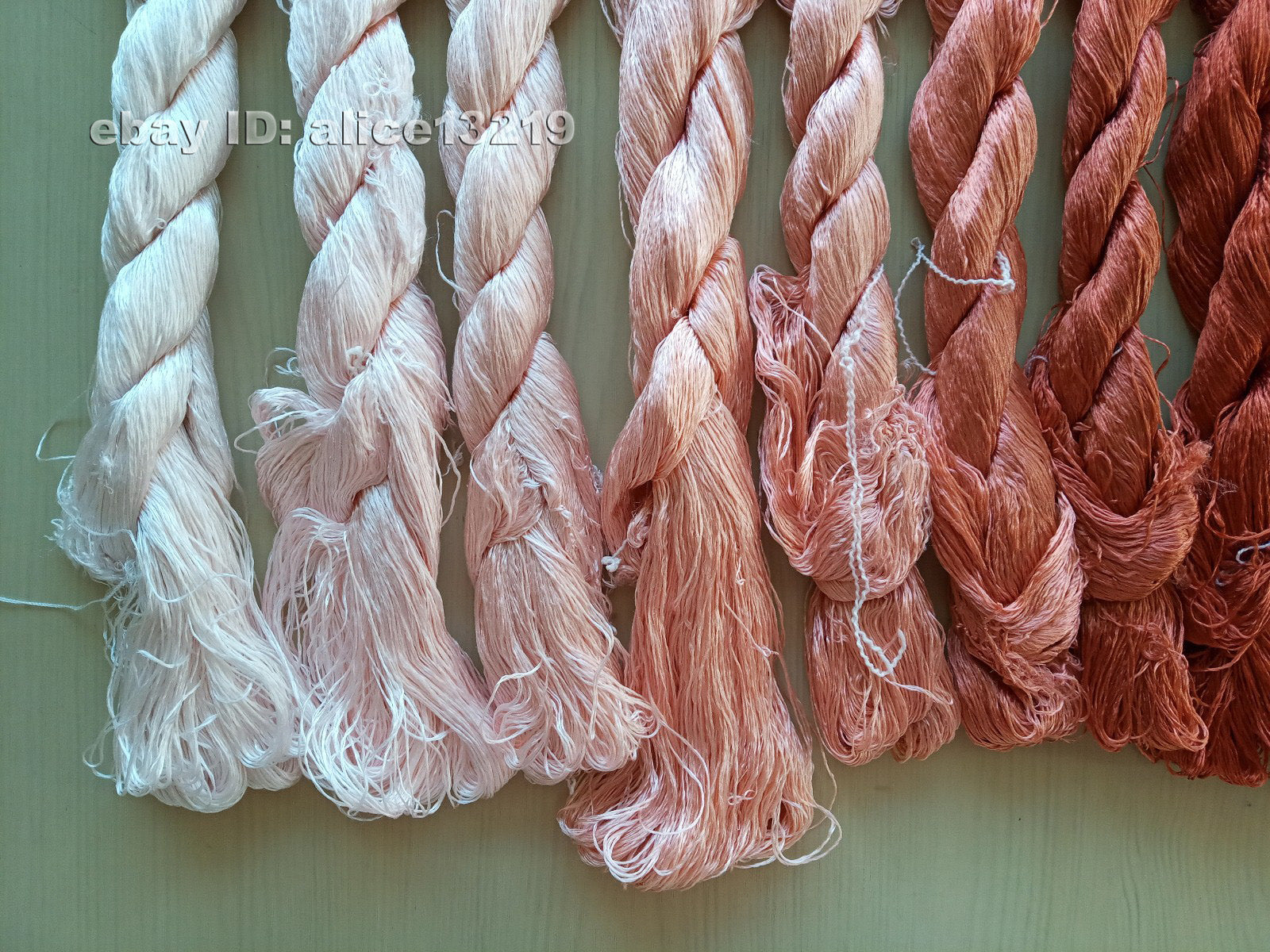 10bundles 100%real mulberry silk,hand-dyed embroidery silk floss/thread N93