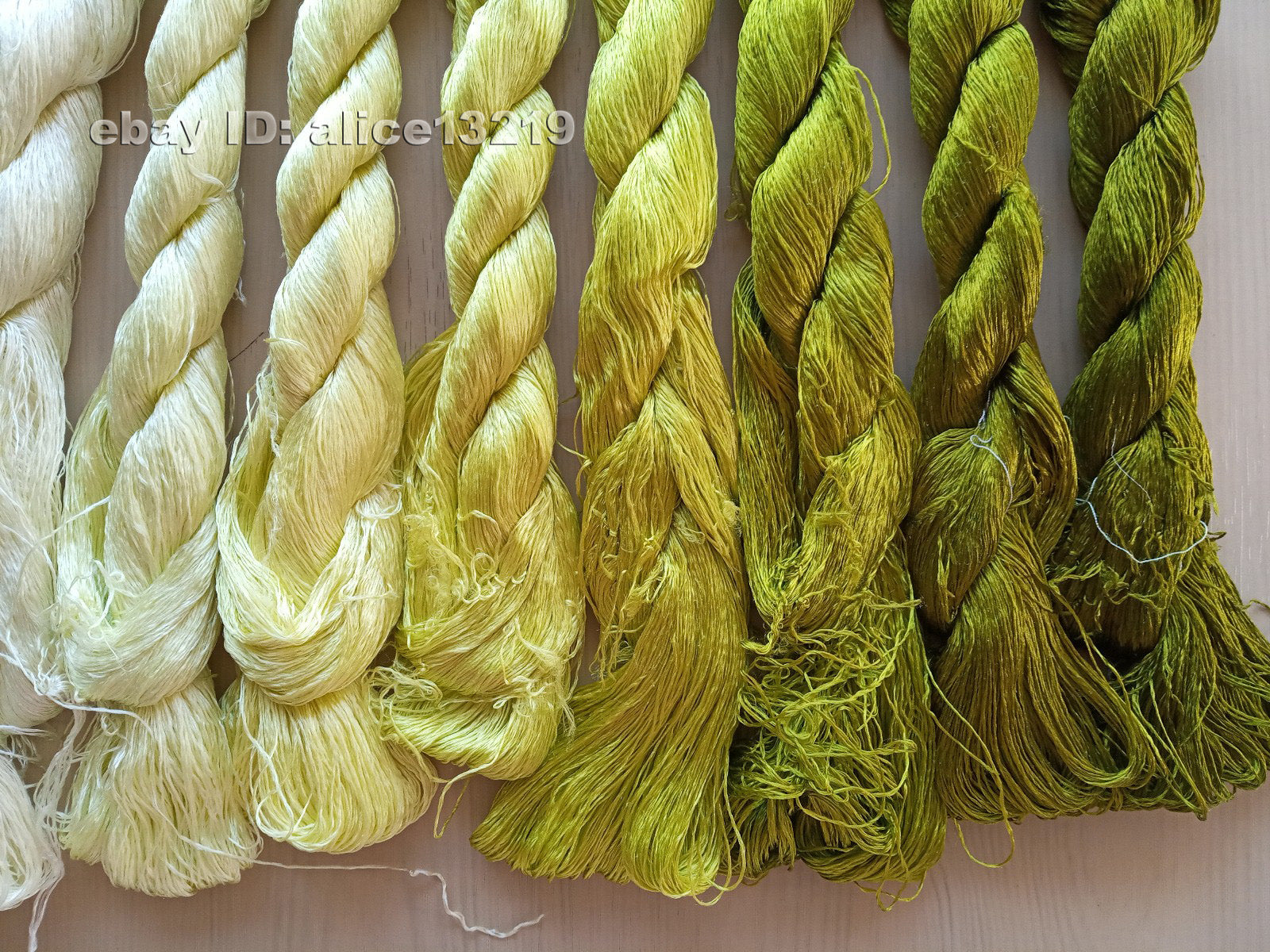 8bundles 100%real mulberry silk,hand-dyed embroidery silk floss/thread N99