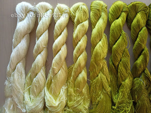 8bundles 100%real mulberry silk,hand-dyed embroidery silk floss/thread N99