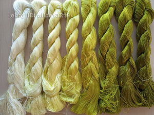 8bundles 100%real mulberry silk,hand-dyed embroidery silk floss/thread N99