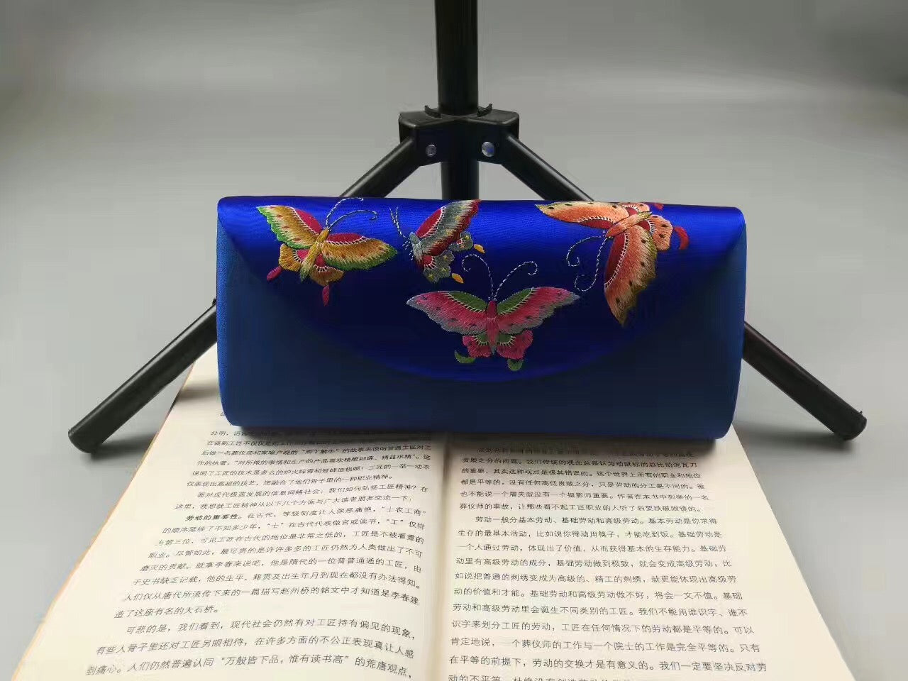 Decent Hand embroidered suzhou embroidery dinner handbag gift bag