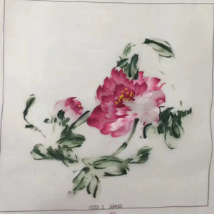 Delicate Hand embroidered Su Embroidery Art:flower fish lotus still life 35cm 5918