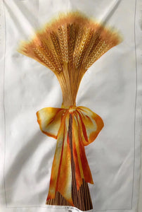 Chinese Totally 100% Hand Embroidered Su Embroidery Art:wheat still life 80cm