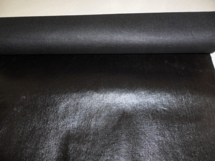 Dong homespun black fabric